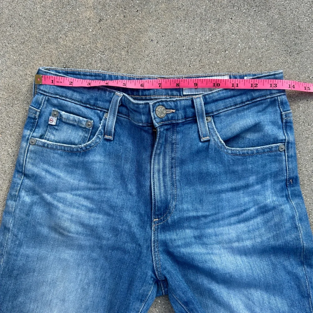 Adriano Goldschmied The Isabelle High Rise Straight Leg Denim Jean Women Sz 26 R - Picture 9 of 10